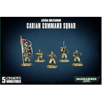 Warhammer 40,000 Astra Militarum Cadian Command Squad 