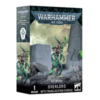 Warhammer 40,000 Necrons Overlord with Translocation Shroud