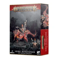 Warhammer Age of Sigmar Fyreslayers Auric Runefather/Magmadroth
