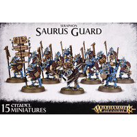 Warhammer Age of Sigmar: Seraphon Saurus Guard