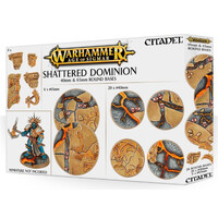 Warhammer Age of Sigmar: AOS: Shattered Dominion: 65 & 40mm Round Bases