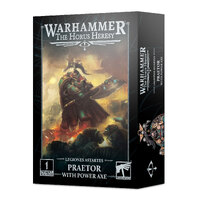 Horus Heresy Praetor with Power Axe