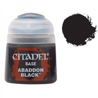 Citadel Base Paint: Abaddon Black