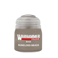 Warhammer Colour Base: Runelord Brass 12ml