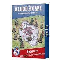 Blood Bowl Sevens Pitch Double-sided Pitch and Dugouts for Blood Bowl Sevens