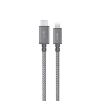 Moshi Integra USB-C Charge/Sync Cable with Lightning Connector (1.2 m) (Grey)