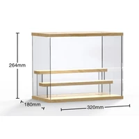 Anti-Dust 3 Tier Acrylic Display Box with USB Lighting