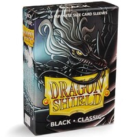 Sleeves - Dragon Shield Japanese- Box 60 - Classic Black