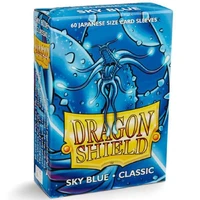 Sleeves - Dragon Shield Japanese- Box 60 - Classic Sky Blue