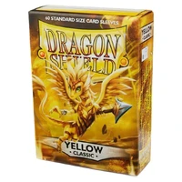 Dragon Shield Classic Standard 60ct Yellow 63x88mm Sleeves