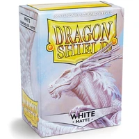 Sleeves - Dragon Shield - Box 100 - White MATTE