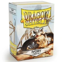 Sleeves - Dragon Shield - Box 100 - Ivory MATTE