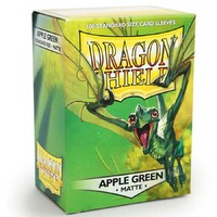 Sleeves - Dragon Shield - Box 100 - Apple Green MATTE