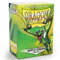 Sleeves - Dragon Shield - Box 100 - Apple Green MATTE