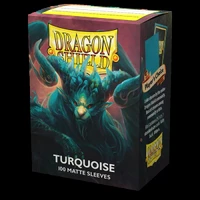 Sleeves - Dragon Shield - Box 100 - Turquoise Atebeck MATTE