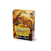 Sleeves - Dragon Shield Japanese- Box 60 - Orange MATTE