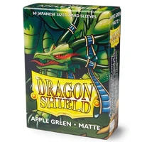 Dragon Shield Japanese 60ct Apple Green MATTE 59x86mm Sleeves