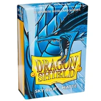 Dragon Shield Japanese 60ct Sky Blue MATTE 59x86mm Sleeves