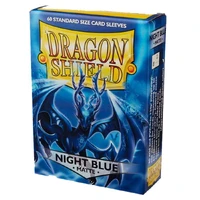 Dragon Shield Standard 60ct Night Blue MATTE 63x88mm Sleeves