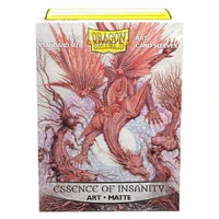 Sleeves - Dragon Shield - Box 100 - MATTE Art - Essence of Insanity