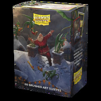Sleeves - Dragon Shield - Box 100 - Brushed Art - Christmas 2023