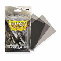 Sleeves - Dragon Shield - Perfect Fit 100/pack Smoke
