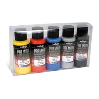 Vallejo Premium Colour - Metallic 5 Colour Set