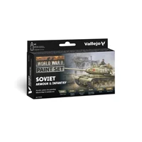 Vallejo - Model Colour - Soviet Armour & Infantry WWII 6 Colour Set