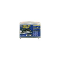 Vallejo Model Air - 29 Basic Colours Paint set +Airbrush Plastic Case