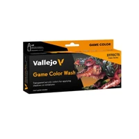 Vallejo - Game Colour - Game Color Wash 8 Colour Set