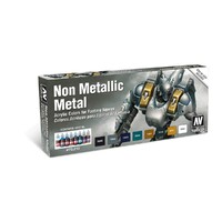 Vallejo Game Colour - Non Metallic Metal Special Paint Set