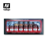 Vallejo Game Colour - Metallic Colours 8 Colour Paint Set