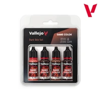 Vallejo - Game Colour - Dark Skin Set 18ml