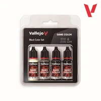 Vallejo - Game Colour - Black Color Set 18ml