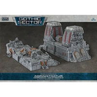 Battlefield in a Box: Gothic Sector – Mundus Imperialis: Administratum (Damaged & Destroyed)