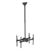 Brateck Back-to-Back Flat Panel Ceiling Mount from 37"–70"