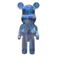 Bearbrick Gold Plating 50cm Figure