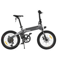 HIMO C20 Partial Folding Electric Bicycle E-Bike Power Assist 20" 10AH - Grey