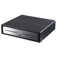 Kustal 410R Black Heavy Duty Cash Drawer 5 Notes 8 Coins