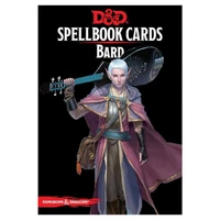 D&D Spellbook Cards Bard Deck (110 Cards) Revised 2017 Edition