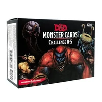 D&D Spellbook Cards Monster Challenge Deck 0-5 (179 cards)
