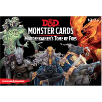D&D Spellbook Cards Mordenkainens Tome of Foes Display