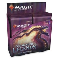 Magic Commander Legends Collector Booster Box W/ 12 Boosters