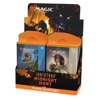Magic Innistrad Midnight Hunt Theme Booster Display