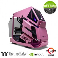 Thermaltake Computer System Cherry Blossom - AMD Ryzen 5600X / RTX3060 / AIO / WIFI/ AH T200 Pink Edition  (Limited Edition)