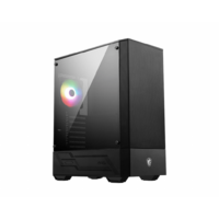 MSI ATX MAG FORGE 111R Tempered Glass Mid Tower Black Case