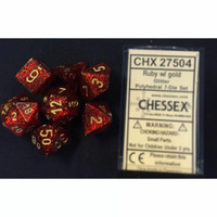 CHX 27504 Glitter Ruby/Gold 7-Die Set