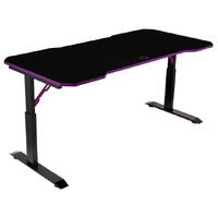 Cooler Master GD160 Gaming Desk, Black Purple