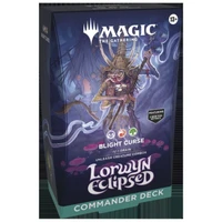 Magic the Gathering Lorwyn Eclipsed Blight Curse Commander Deck