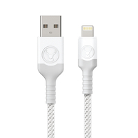 Bonelk USB to Lightning Cable Longlife Series 1.2 m (White/Grey)